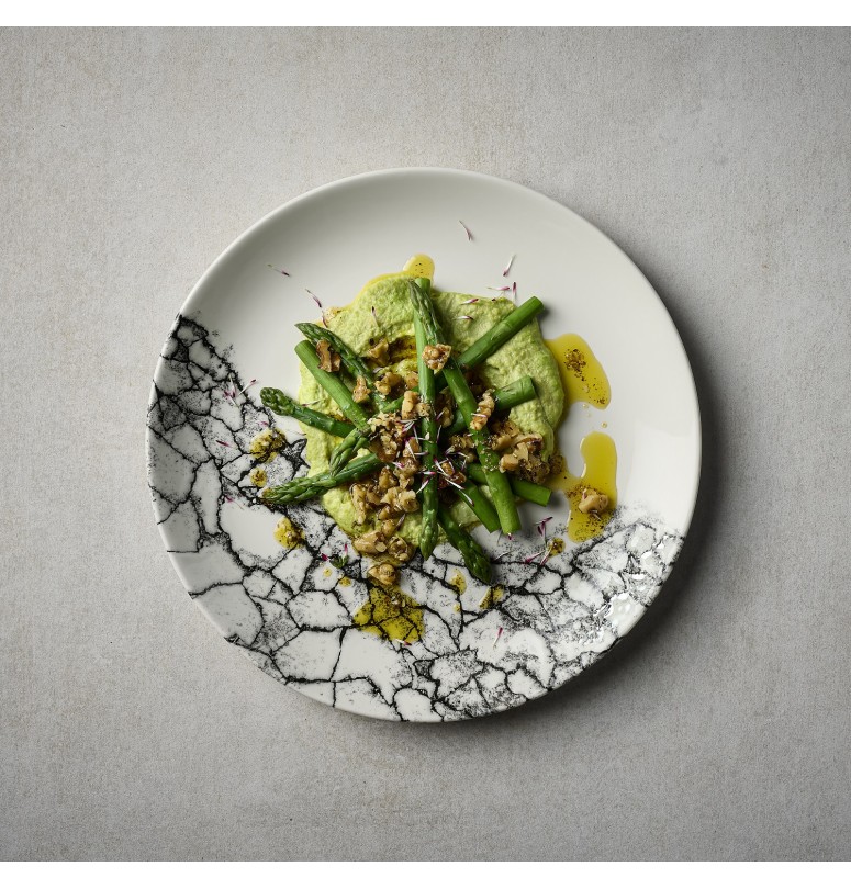 Assiette 28.8 cm Kintsugi Accents