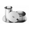 Set crémier - sucrier Inox brossé