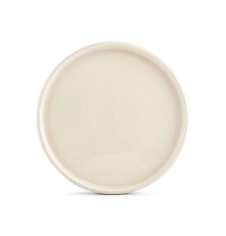 Assiette Curvo Vanille 27 cm
