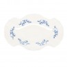 Assiette Retro bleue